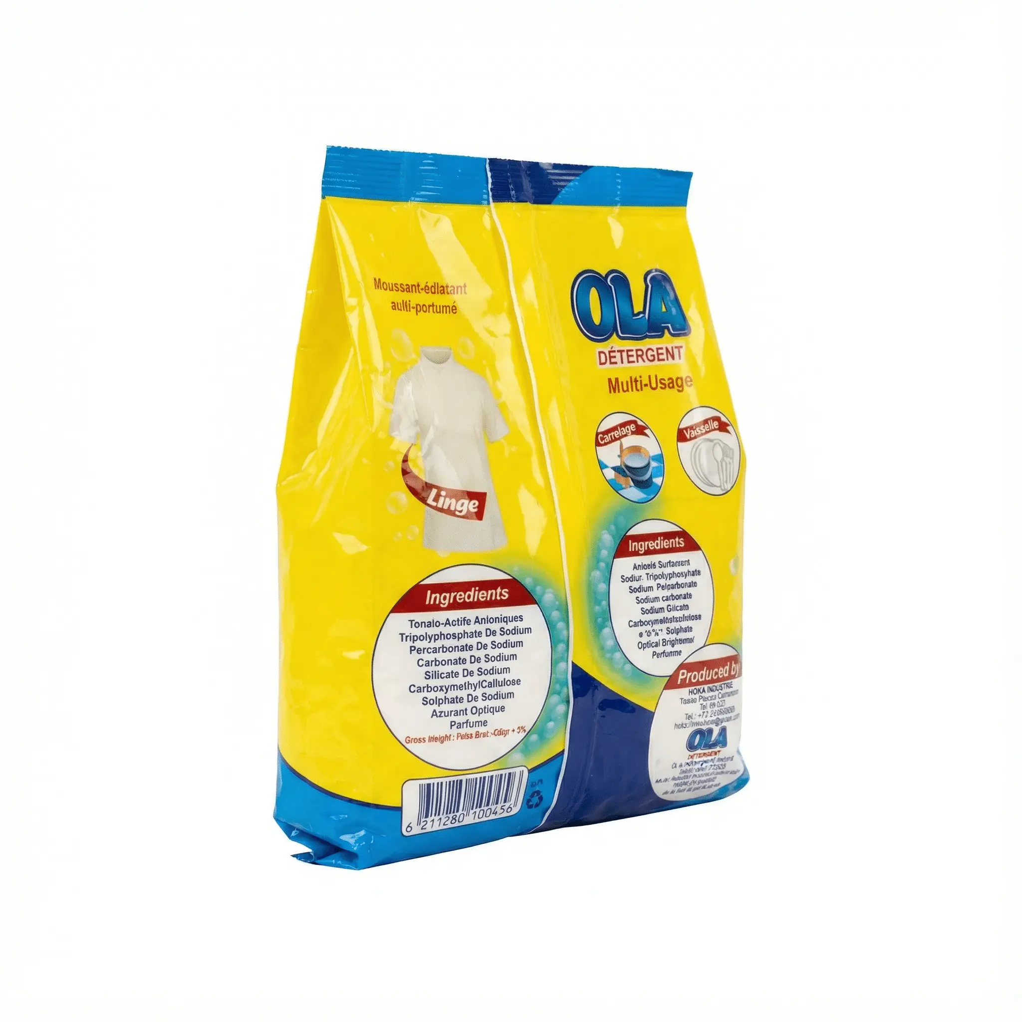 profil sachet ola detergent poudre cameroun